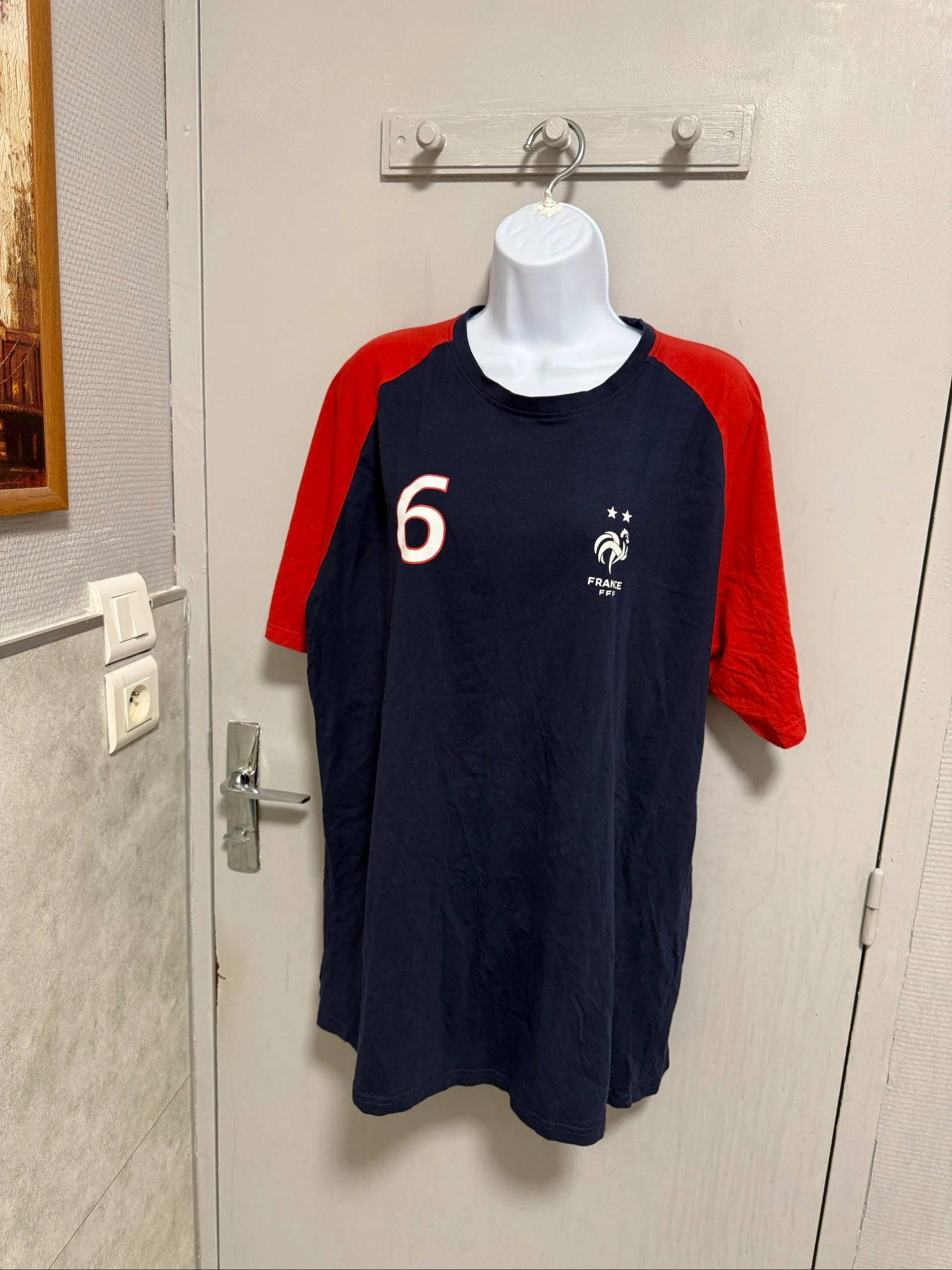 T-shirt Paul Pogba 6 taille XXL